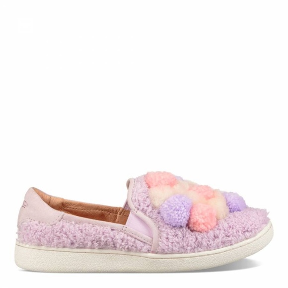 UGG Shoes - Ugg Ricci Pom Pom Lavender Fog Shoe 9M New